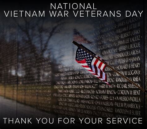 Recognizing National Vietnam War Veterans Day
